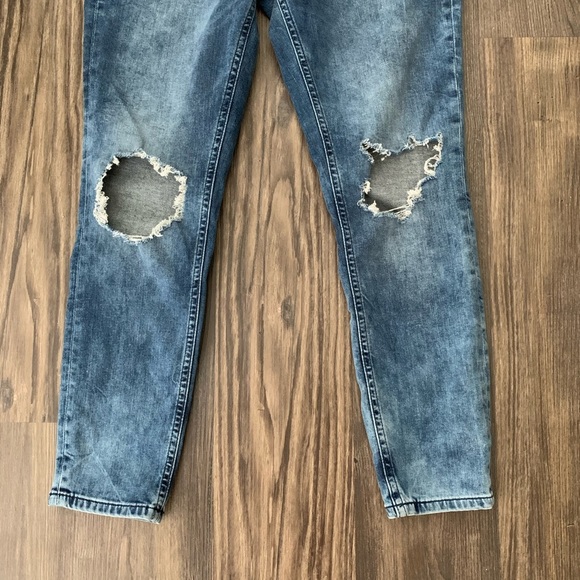 Free People NWT High Waist Skinny Distressed Jeans - Picture 8 of 15
